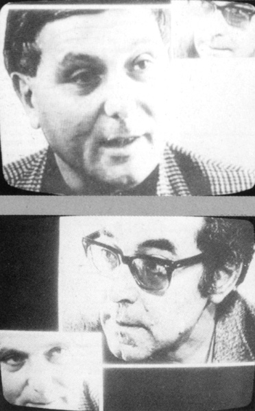 L'Entretien, 1986. <em>fotograaf: © Jean-Paul Fargier</em> © De Appel, Amsterdam & de kunstenaar(s)/the artist(s)