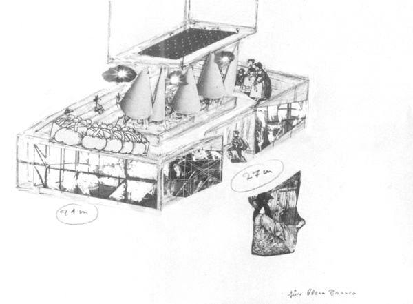 Ontwerp Bestiarium der Kunst und Architektur, 1987 © De Appel, Amsterdam & de kunstenaar(s)/the artist(s)
