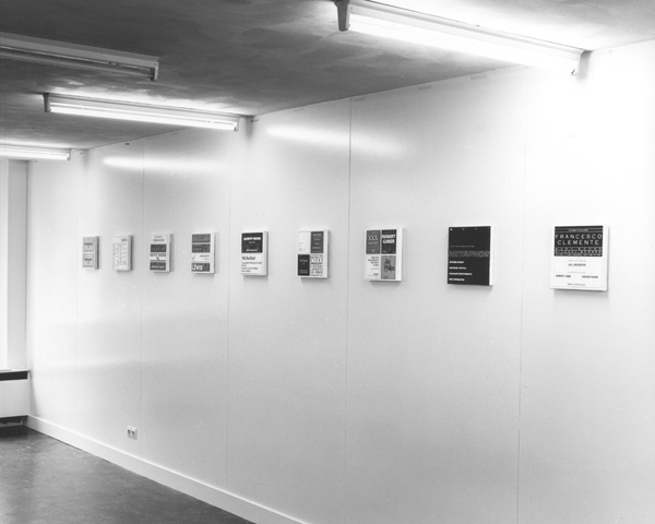 Tentoonstelling De Appel, 1988. <em>fotograaf: © Pieter Boersma, Amsterdam</em> © De Appel, Amsterdam & de kunstenaar(s)/the artist(s)