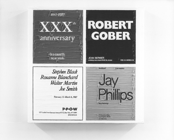 Gober-Philips (Artforum 1987), 1987. <em>fotograaf: © Pieter Boersma, Amsterdam</em> © De Appel, Amsterdam & de kunstenaar(s)/the artist(s)