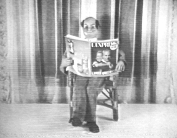 Marcel Broodthaers, Monsieur Teste, 1975. <em>fotograaf: © Claude Crommelin, Amsterdam</em> © De Appel, Amsterdam & de kunstenaar(s)/the artist(s)