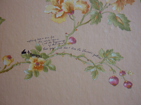A Wallpaper, 2002. <em>fotograaf: © Nedko Solakov</em> © De Appel, Amsterdam & de kunstenaar(s)/the artist(s)