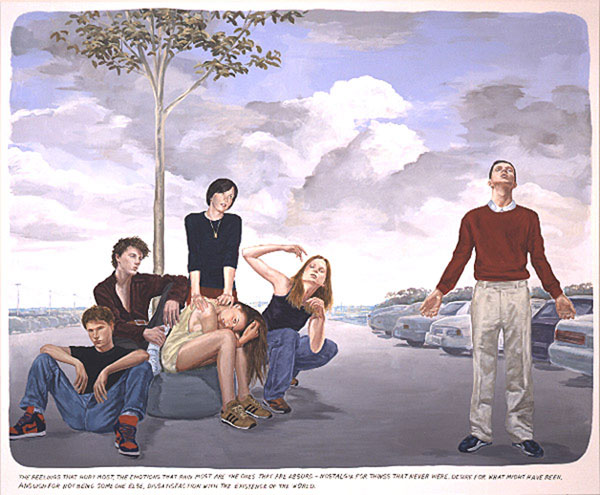 Untitled (The feelings that hurt), 2002. <em>fotograaf: © Ernst Moritz, Den Haag / The Hague</em> © De Appel, Amsterdam & de kunstenaar(s)/the artist(s)