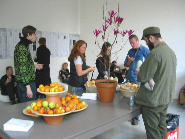 Bar Radiodays. Catering: Robert's Kitchen. <em>fotograaf: © De Appel, Amsterdam</em> © De Appel, Amsterdam