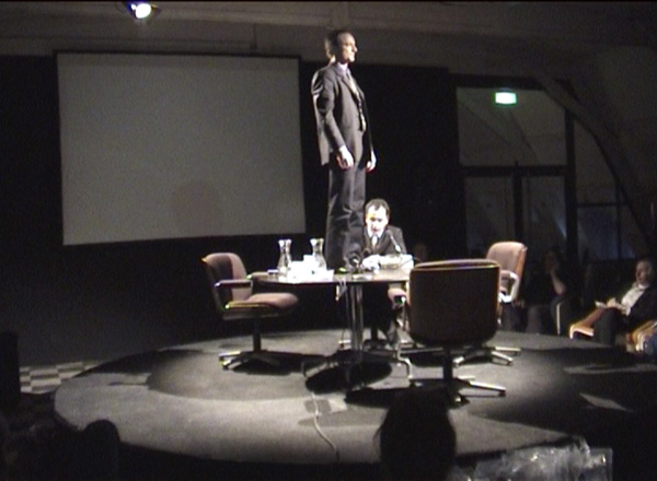 A short history of performance in 20 minutes. <em>fotograaf: De Appel, Amsterdam</em> © De Appel, Amsterdam