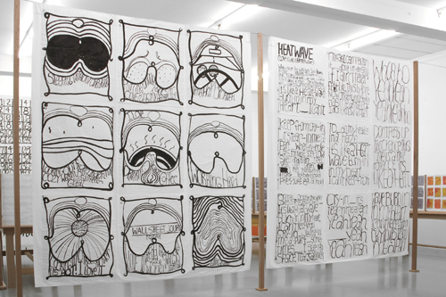 Matt Mullican "Three suitcases of Truth, Love & Beauty", 2006 Galerie Micheline Szwajcer