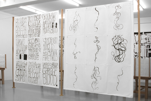 Matt Mullican "Three suitcases of Truth, Love & Beauty", 2006 Galerie Micheline Szwajcer
