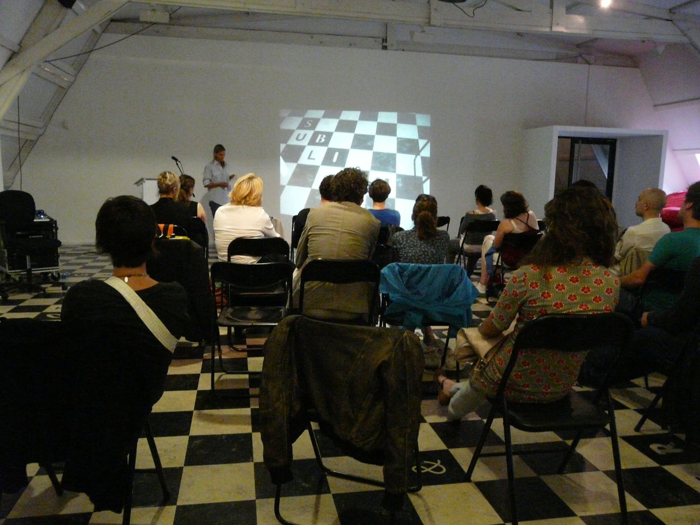 Performance by Fia Backström "HERD INSTINCT 360°", 2008