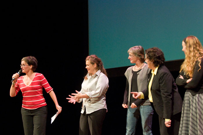 Nicole Beutler, Frederique Bergholtz, Marijke Hoogenboom, Gabrielle Schleijpen and Ann Demeester.