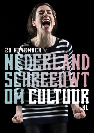 NEDERLAND SCHREEUWT OM CULTUUR