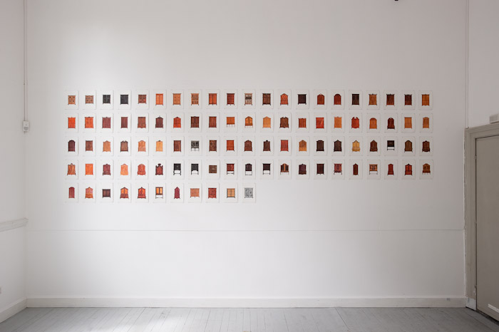 Sara van der Heide, Hollands Kabinet, 2010 - . 220 watercolours on paper, (number as of May 20, 2011)18 x 26 cm each, Courtesy of the artist and Galerie Diana Stigter, Amsterdam