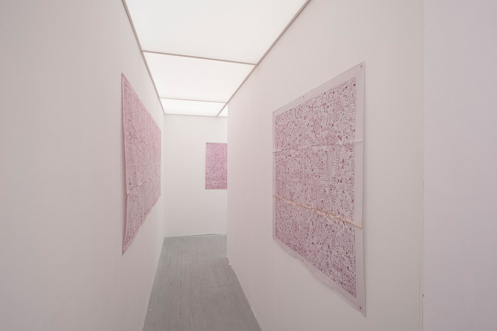 León Ferrari, Heliografías (series) , 1980-83. Heliographs on paper, Courtesy of Fundación Augusto y León Ferrari