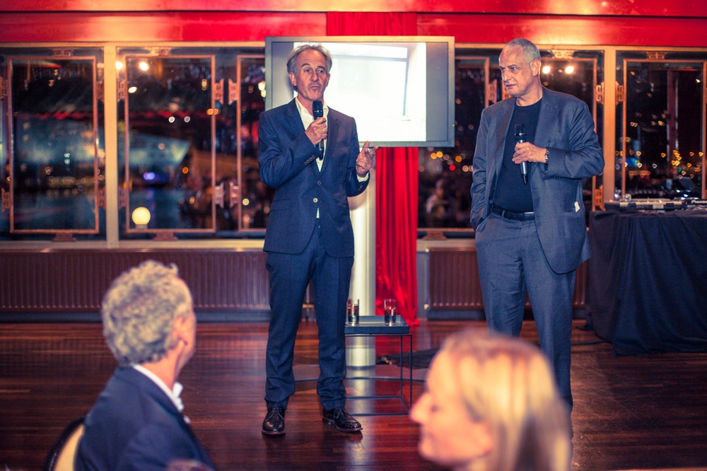 Luc Tuymans en Lex ter Braak. <em>fotograaf: Tony Perez</em>
