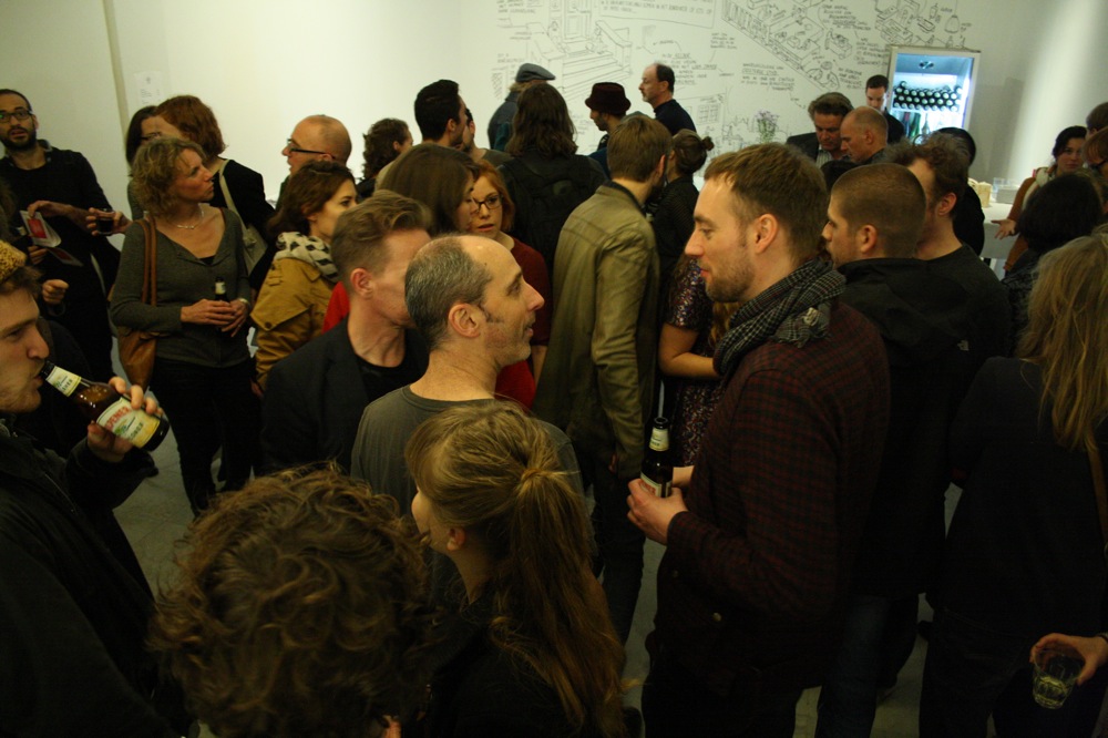 Tijdens de public preview. <em>fotograaf: Milan Anais</em>