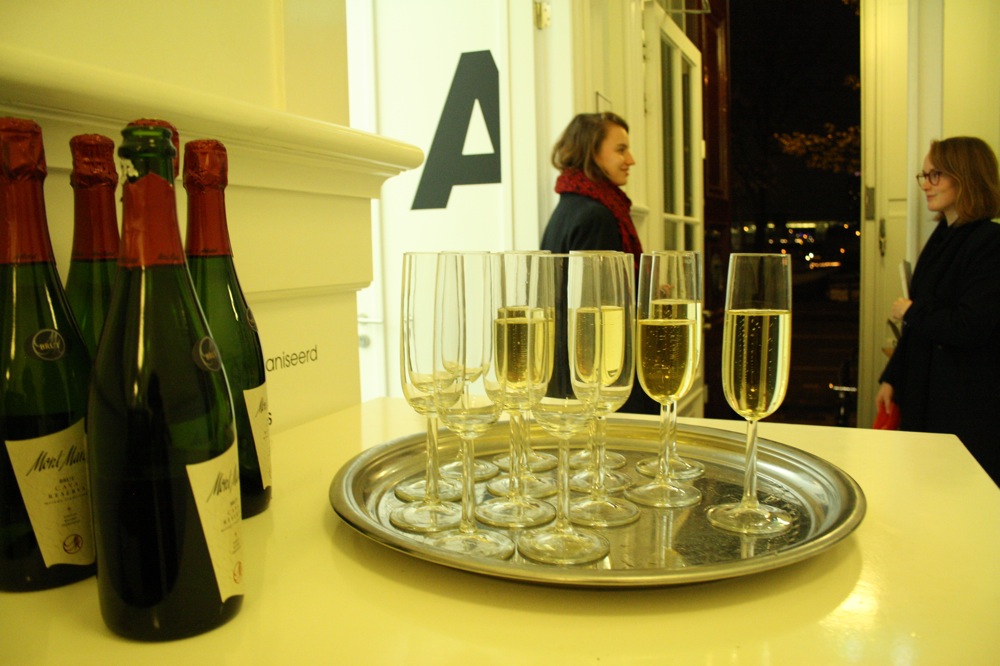 Tijdens het Prix de Rome feest. <em>fotograaf: Milan Anais</em>