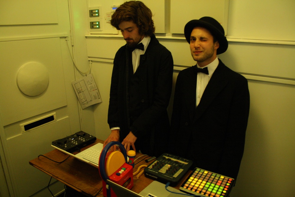 Tijdens het Prix de Rome feest - The Porters. <em>fotograaf: Milan Anais</em>