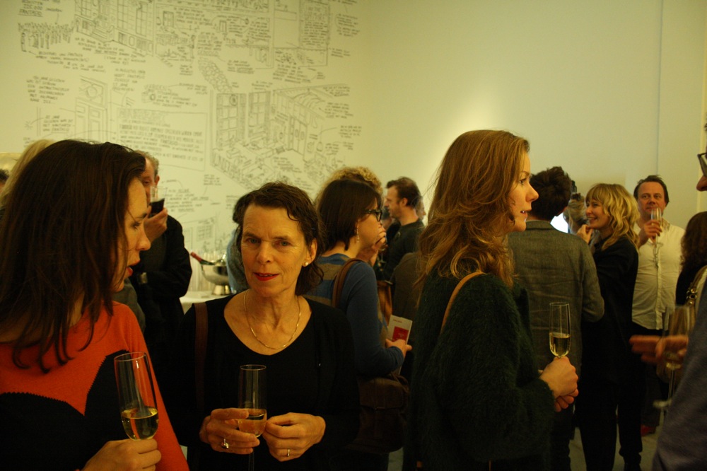 Tijdens het Prix de Rome feest. <em>fotograaf: Milan Anais</em>