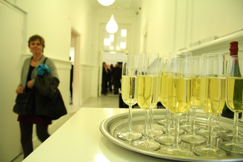 Tijdens het Prix de Rome feest. <em>fotograaf: Milan Anais</em>