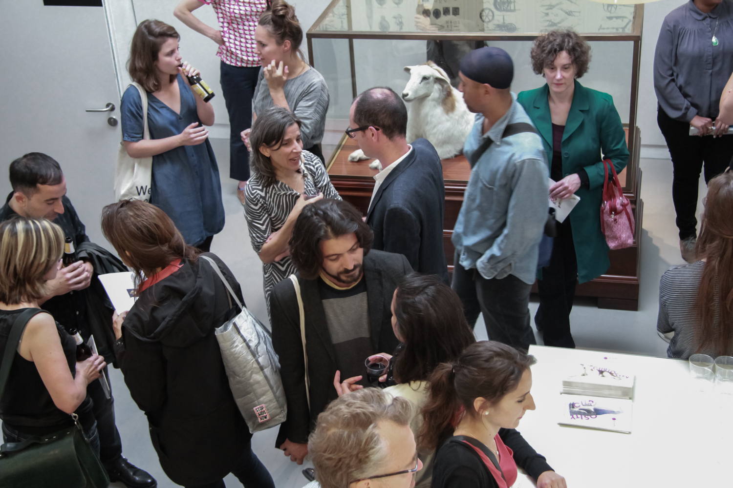Opening Curiosity, installation view, Curiosity: Art and the Pleasures  of Knowing, de Appel Arts Centre, Amsterdam, 27 June - 14 September  2014. Photo: Carina Erdmann. Courtesy Hayward Touring.