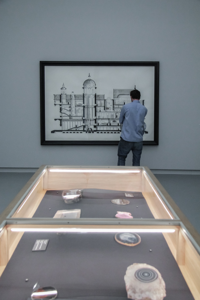 Opening Curiosity, installation view, Curiosity: Art and the Pleasures  of Knowing, de Appel Arts Centre, Amsterdam, 27 June - 14 September  2014. Photo: Carina Erdmann. Courtesy Hayward Touring.
