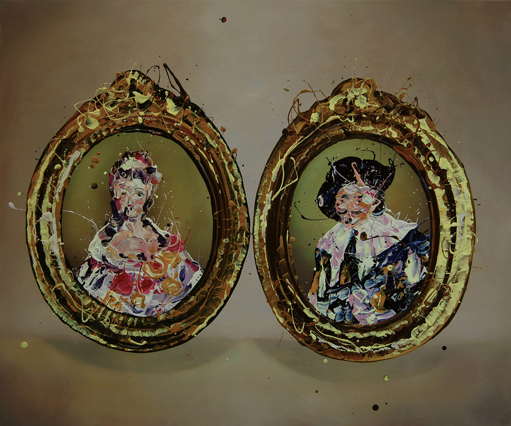 Hidenori Mitsue, 'The laughing Cavalier and Madam Du Barry', 2012