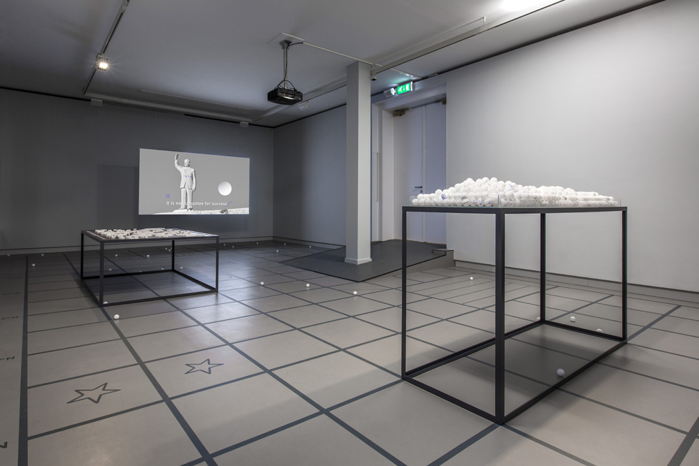 Foundland, Failed Futures & Extended Borders, de Appel arts centre, Amsterdam, 2015. <em>fotograaf: Daniel Nicolas</em>