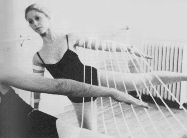 1985 REBECCA HORN FILMS AND DISCUSSION, 1 Apr 1985, @ het Filmmuseum, Amsterdam. Still from Der Eint&auml;nzer (1978) I &copy; De Appel, Amsterdam & de kunstenaar(s)/the artist(s)