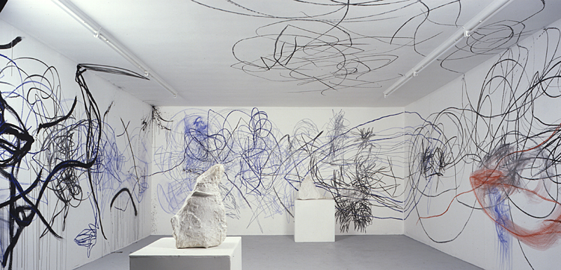 1990 FRANZ WEST & OTTO ZITKO, 27 Oct - 2 Dec 1990, @ Prinseneiland 7. Untitled, 1990 I. photographer: &copy; Cary Markerink, Amsterdam &copy; De Appel, Amsterdam & de kunstenaar(s)/the artist(s)
