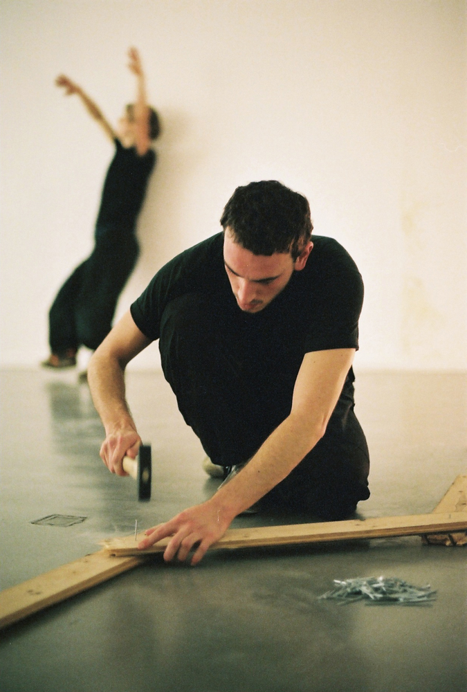 2007 SITUATIONS IN JANUARY 2007: SOMETHING RAW, 22 - 28 Jan 2007, Nora Heilmann & Aimar P&eacute;rez Gal&iacute;, Movement Event For De Appel, 2007. &copy; De Appel, Amsterdam & de kunstenaar(s)/the artist(s)