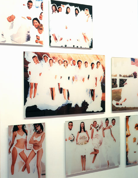 Candice Breitz, Group portrait series, 2001. <em>fotograaf: © Ernst Moritz, Den Haag / The Hague</em> © De Appel, Amsterdam & de kunstenaar(s)/the artist(s)