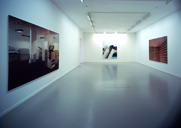 Thomas Demand, v.l.n.r.: Copyshop, 1999, Gangway, 2001 & Labor, 2000. <em>fotograaf: © Ernst Moritz, Den Haag / The Hague</em> © De Appel, Amsterdam & de kunstenaar(s)/the artist(s)