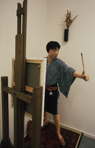 Tsuyoshi Ozawa, Museum of soy sauce art, 1999. <em>fotograaf: © Ernst Moritz, Den Haag / The Hague</em> © De Appel, Amsterdam & de kunstenaar(s)/the artist(s)