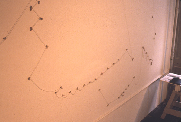 Servie Janssen, installatie, Franklin Furnace, New York I. <em>fotograaf: Marty Heitner</em>