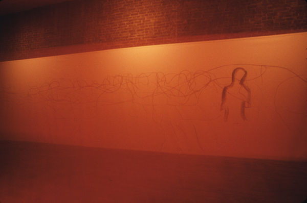 Harrie de Kroon, performance, 626 Broadway, New York IV. <em>fotograaf: Marty Heitner</em>