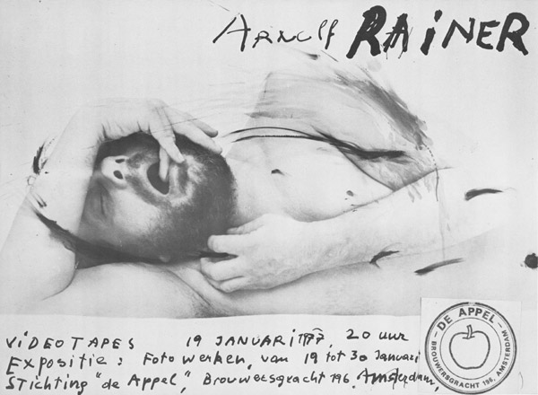 Uitnodiging Arnulf Rainer