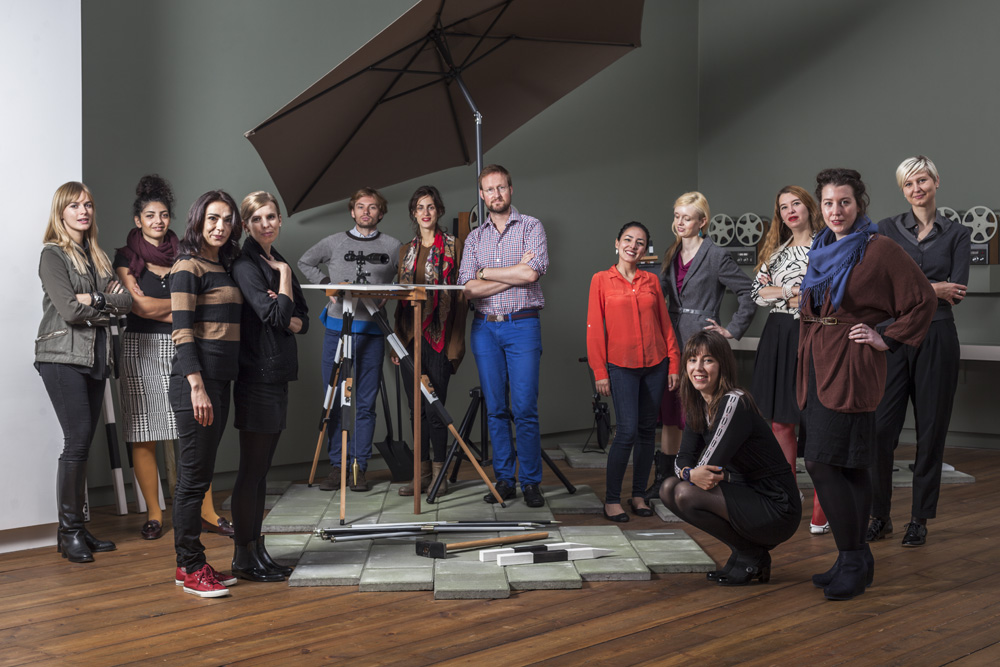 Curatorial en Gallerist programme deelnemers 2013-2014. <em>fotograaf: Shinji Otani</em>